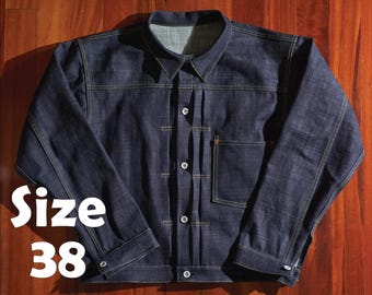 1940's Style Type One Denim Jacket 506xx Sewing Pattern - Etsy