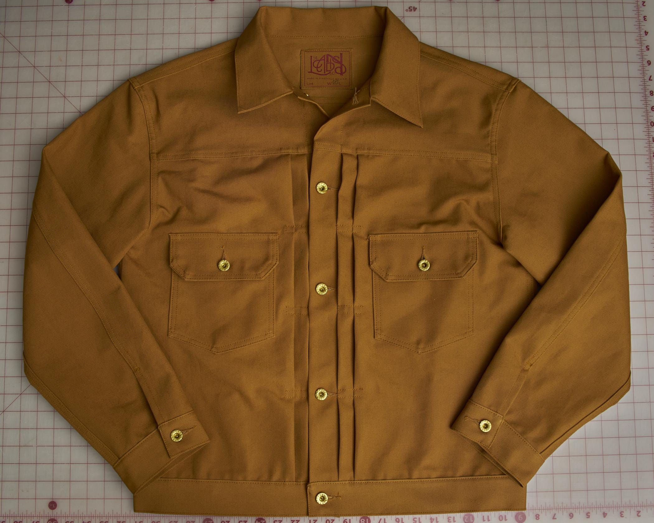 1950's Style Type Two Denim Jacket 507xx Sewing Pattern - Etsy