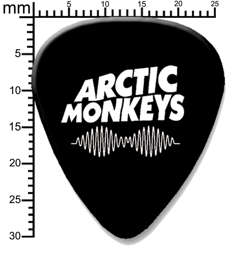 Arctic Monkeys Printed Guitar Pick Plectrum Choice of Items Etsy