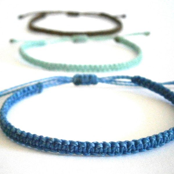 Surf bracelet/Friendship bracelets/Macrame friendship bracelet/Beach braceletWoven bracelet