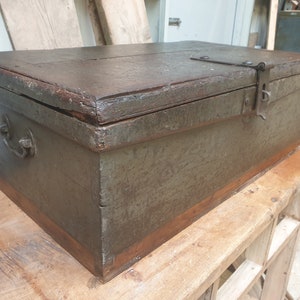 Vintage Carpenters Chest Coffee Table Blanket Box