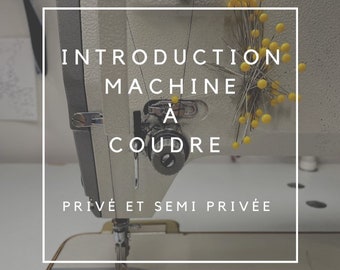 Discovery of the sewing machine, PRIVATE or semi-private