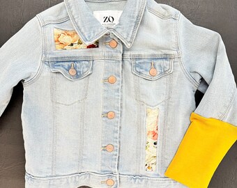 4T jeans jacket, upcycling