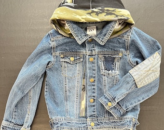 Jacket jeans 6T,  upcycling