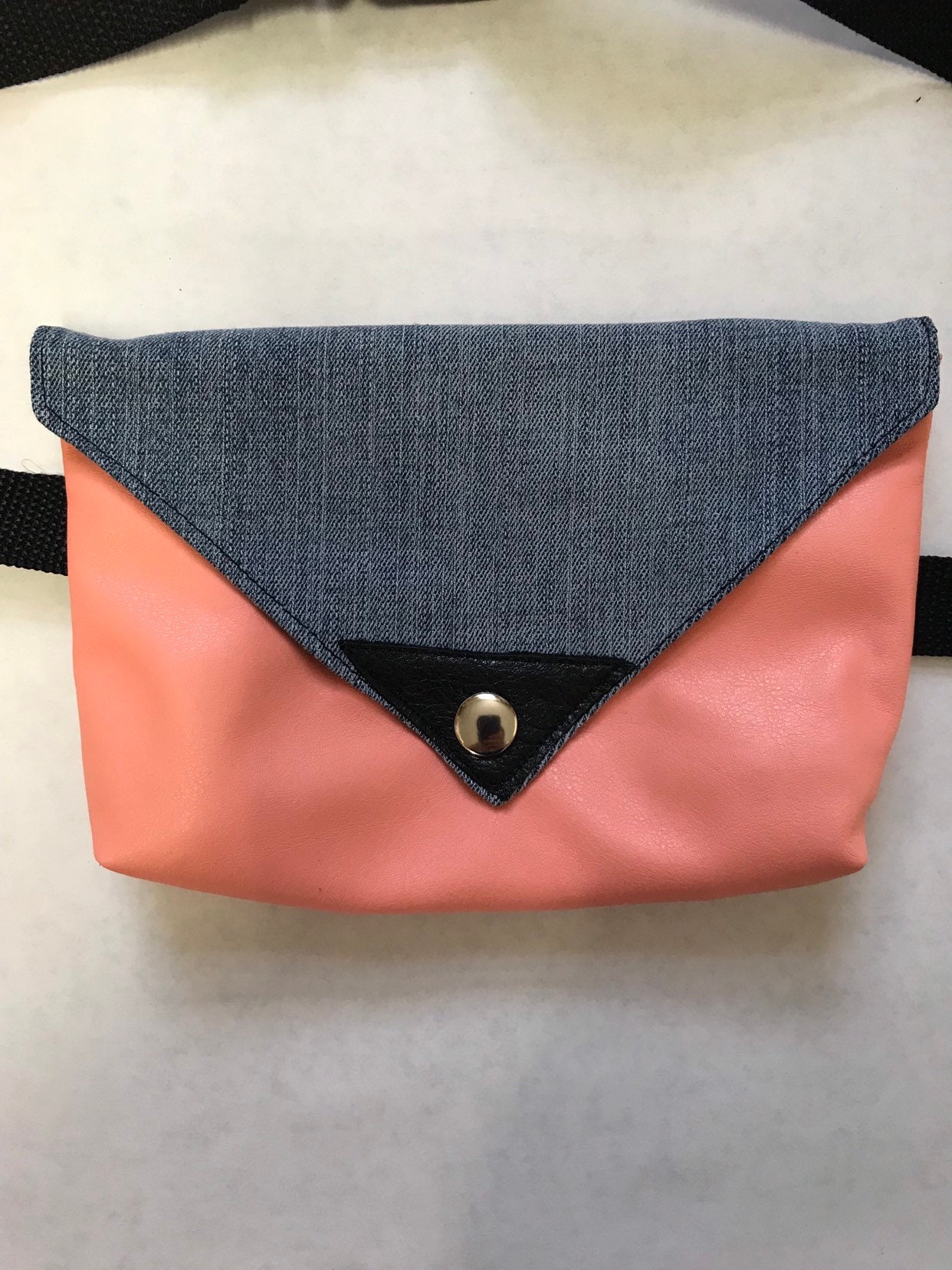 coral handbag