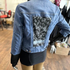 Jacket jeans MÉDIUM, upcycling image 5