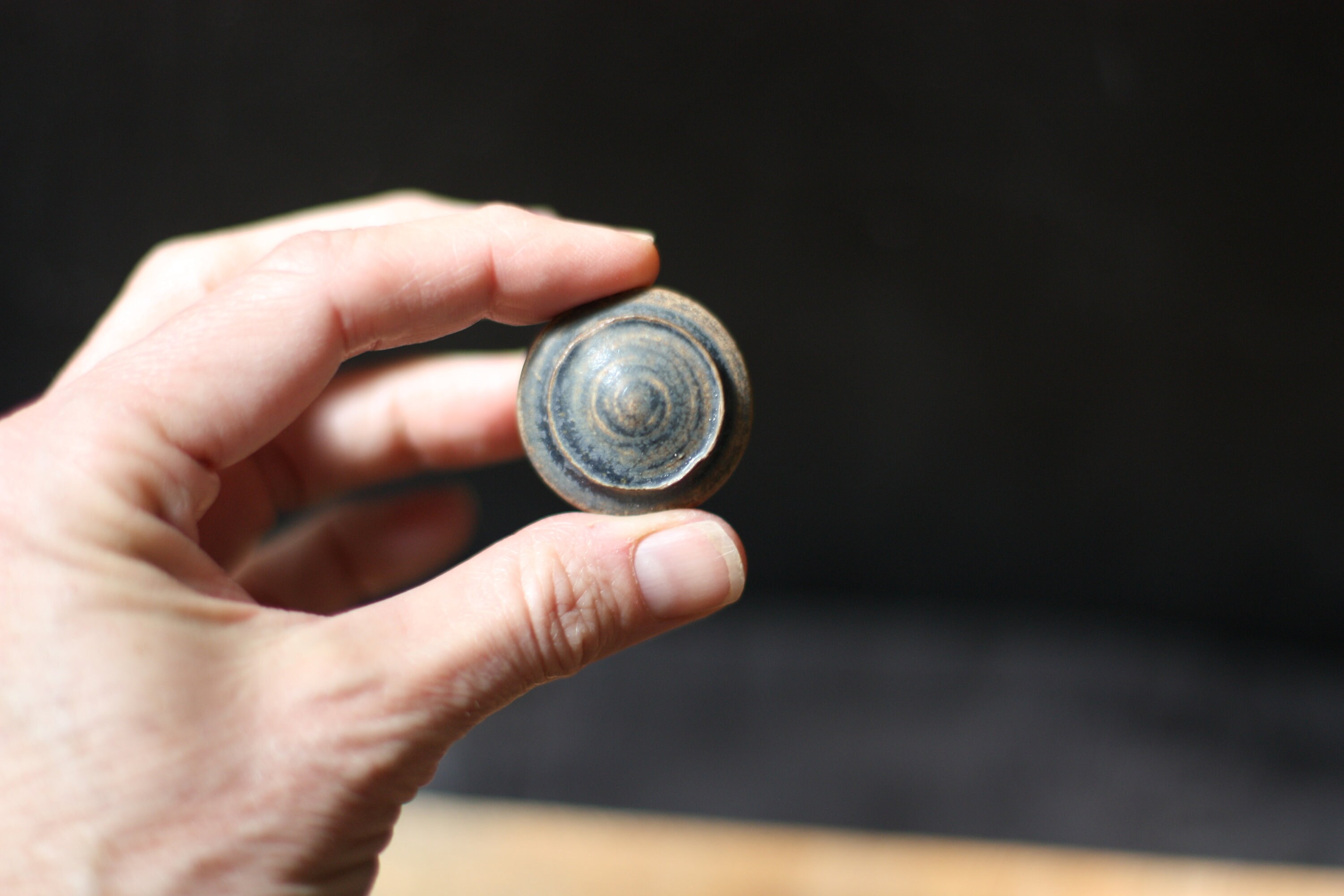 Handgemachte Möbelknöpfe blaue und braune Knöpfe | Etsy