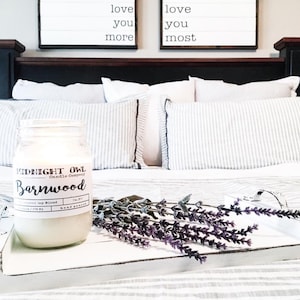 Barnwood Scented Soy Candles Handmade, Farmhouse Candles, Mason Jar Candles, Farmhouse Decor Gift, Rustic Candles, Barnwood Decor, Farmhouse