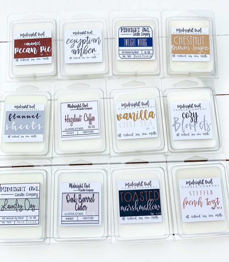 Fall Wax Melts, Soy Wax Melts, Soy Wax Tarts, Natural Wax Melts, Soy Melts, Candle Melts, Scented Wax Melts, Wax Melt, Wax Tart, 70 Scents image 4