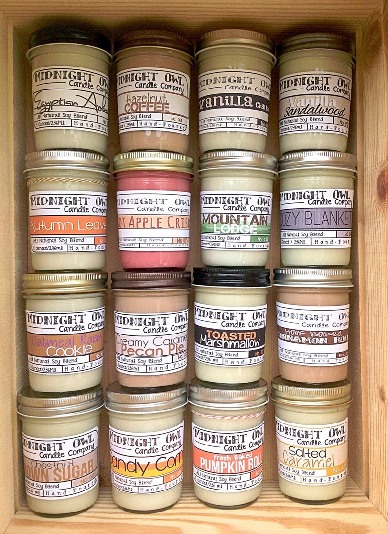 Most Popular Candles Scented Candles Gift Idea PICK 6 Etsy