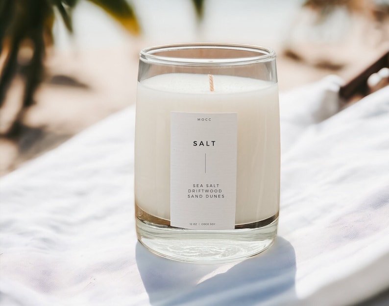 MidnightOwlCandleCo SALT Candle
