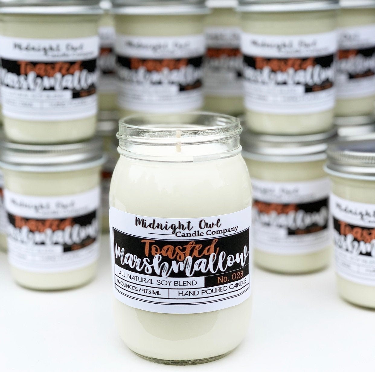 Toasted Marshmallow Candle Fire - Etsy, image size:1242x1230