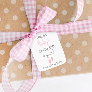 From my shower to yours tags - My shower to yours tags - Baby shower soap tags