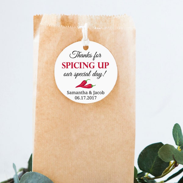 Hot Sauce Wedding Favors Etsy