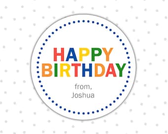 35 Personalised Wedding Business Party Bag Address Birthday Labels Stickers 115