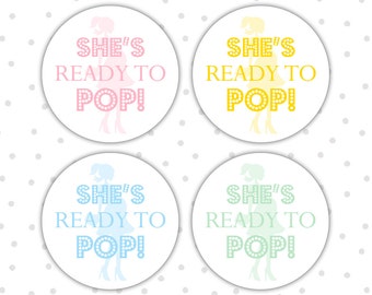 Ready to pop labels free