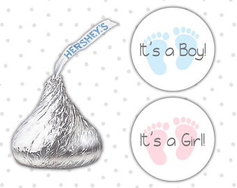 Hershey kiss stickers baby shower (108) - Hershey kiss labels baby shower - Baby shower hershey kiss sticker - (HK001)