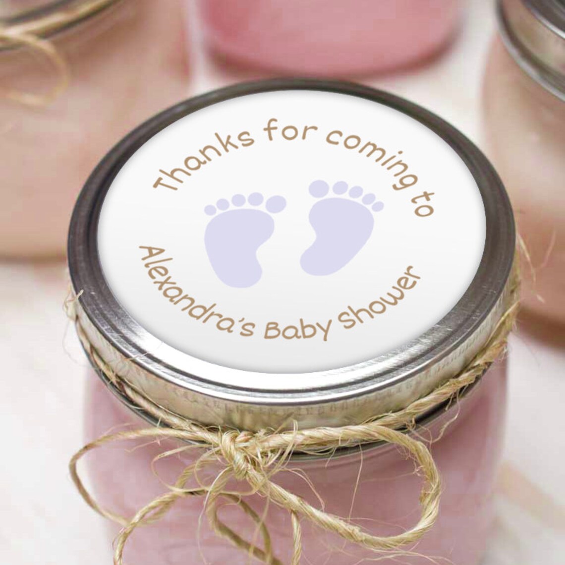 Baby Shower Stickers Personalized Baby Shower Stickers - Etsy