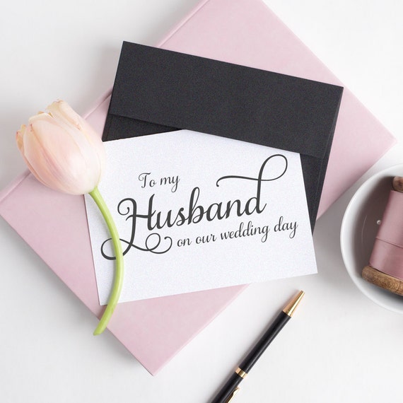 what to buy your husband on your wedding day