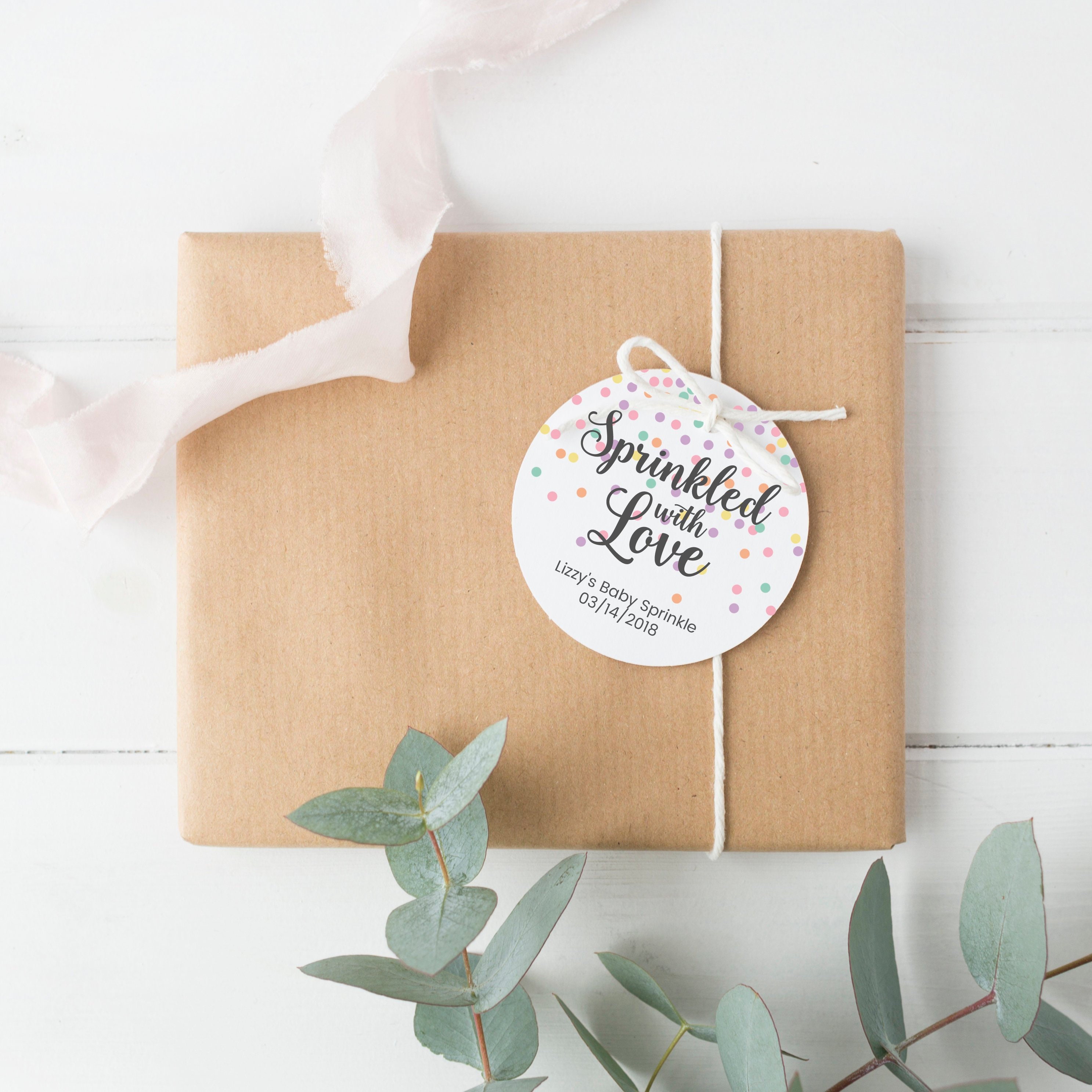 Baby Sprinkle Favor Tag Printable thank you tags Sprinkle baby shower ...