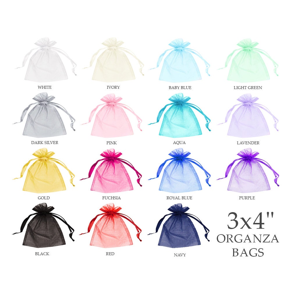 3x4 organza bags Online Sale