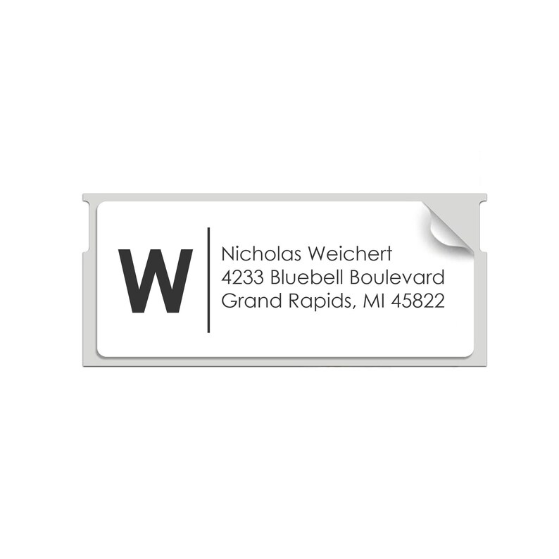 Address labels roll Modern address labels Address labels Etsy