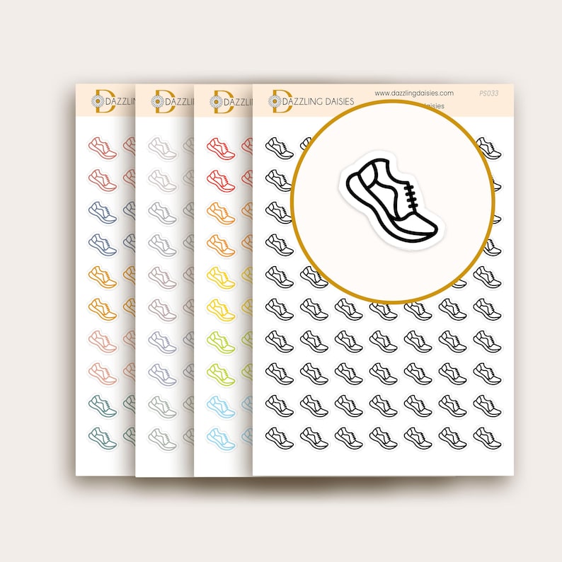 Running Planner Stickers for Calendar