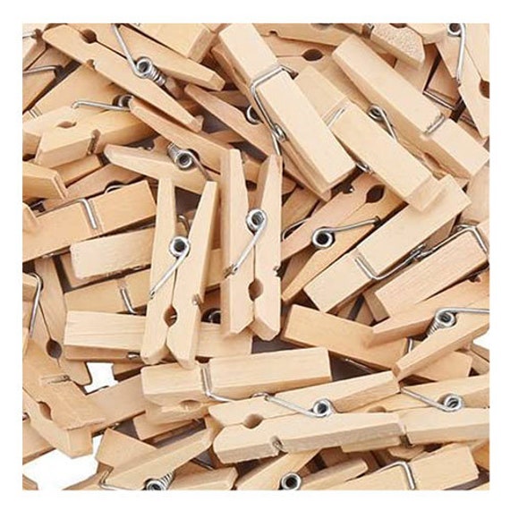 Mini clothespins on sale