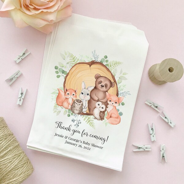 Woodland Favors - Etsy