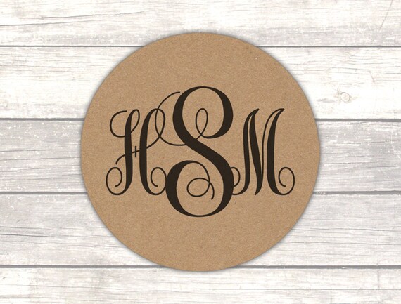 monogram stickers monogram sticker sheets envelope etsy