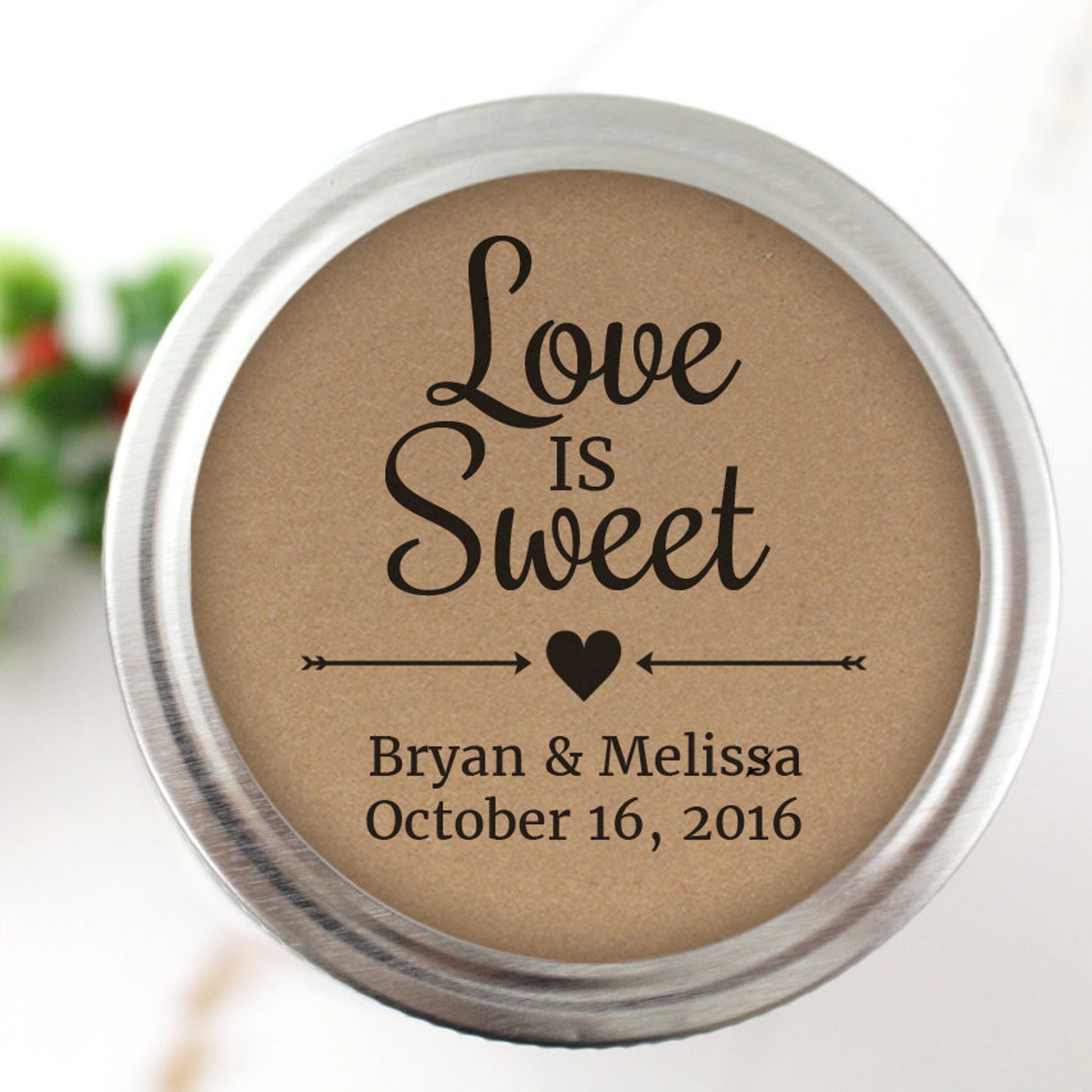 Love is Sweet Stickers Love is Sweet Labels RK008 Etsy