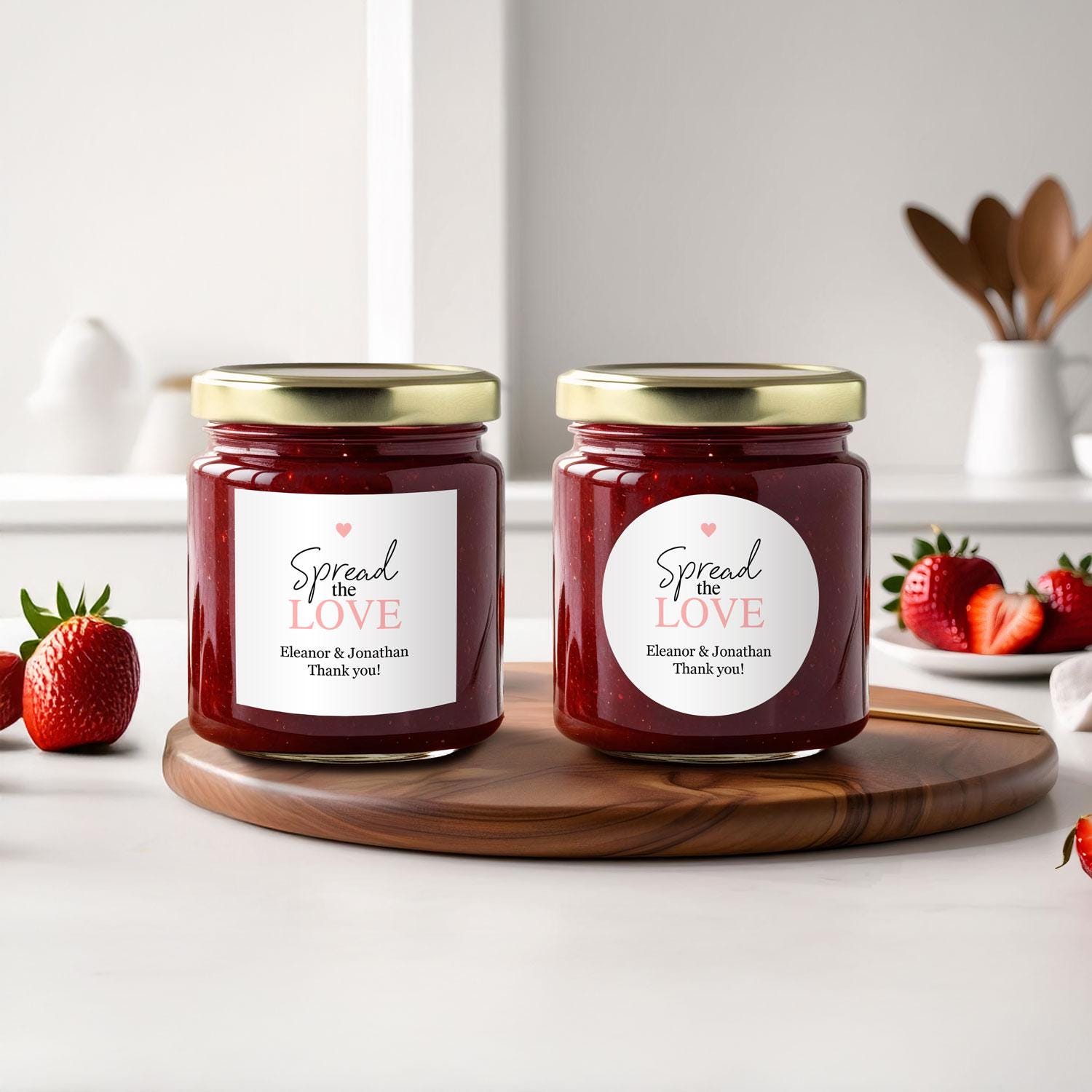 Vasetti Di Vetro Con Coperchio - 15 Pezzi, 50ml, Per Marmellate, Beauty, Casa, Design Moderno - Foto 7