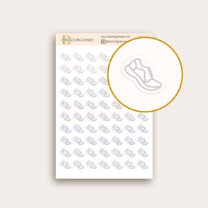 Running Planner Stickers for Calendar