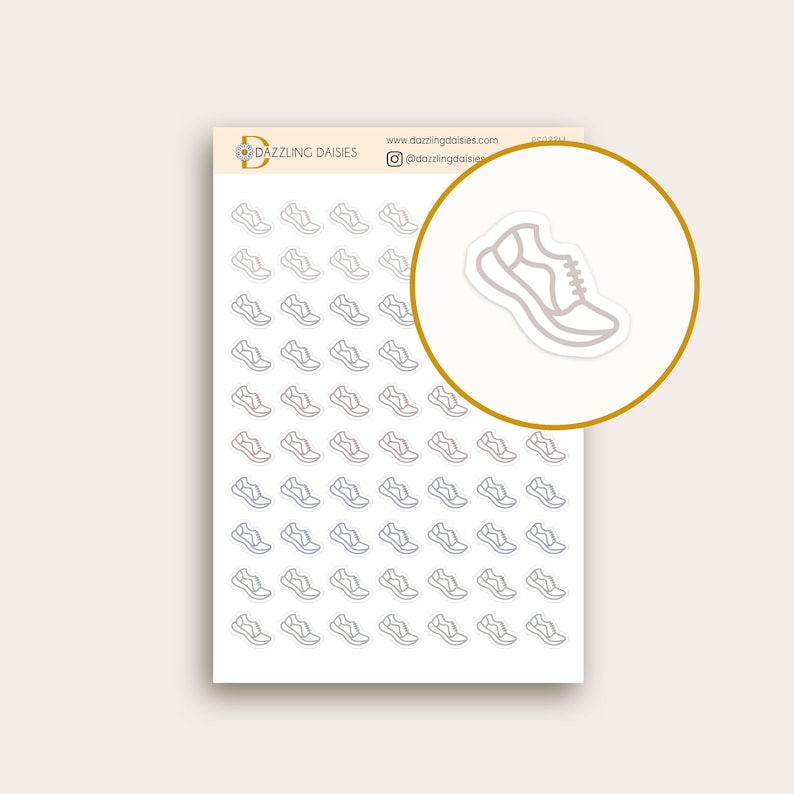 Running Planner Stickers for Calendar