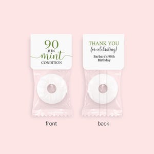 90 and in Mint Condition Favors