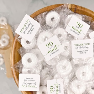 90 and in Mint Condition Favors