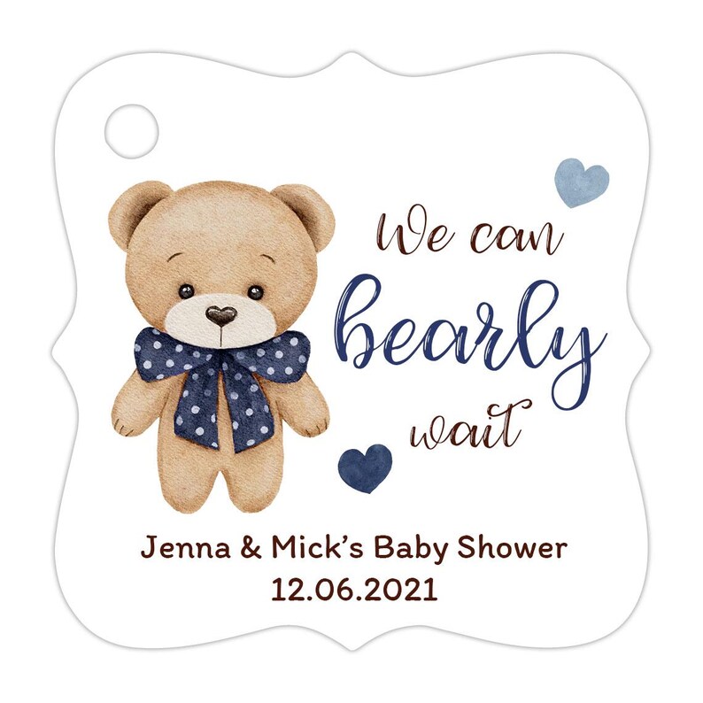We Can Bearly Wait Tags