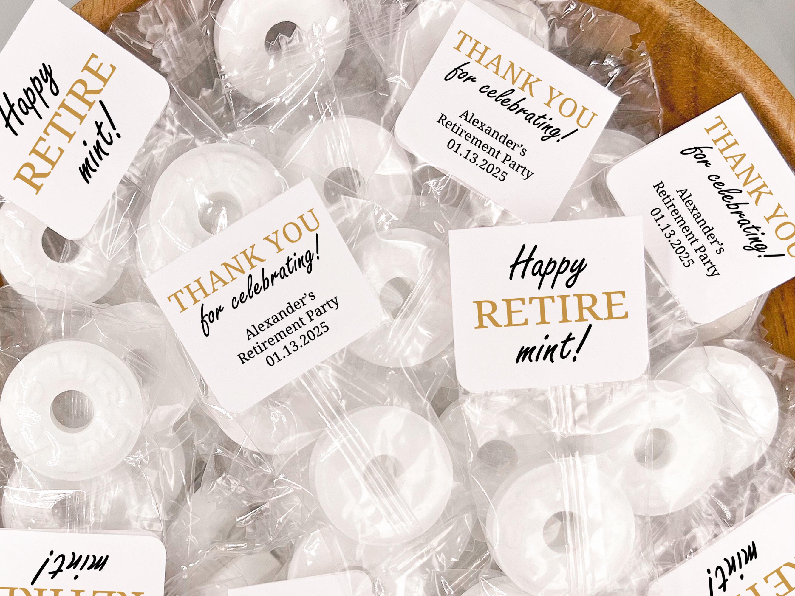 Retirement Party Favors