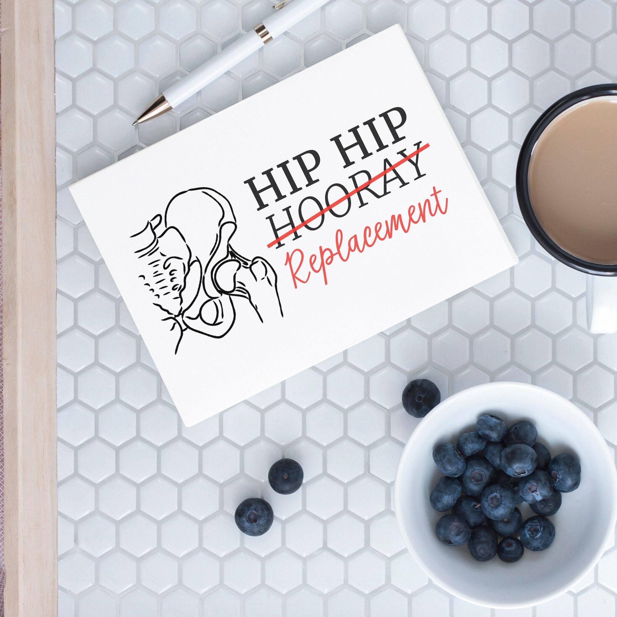 Hip Replacement Id Card