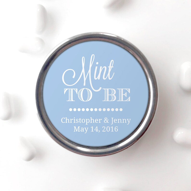 Mint to Be Labels Mint to Be Stickers Mint to Be Wedding - Etsy