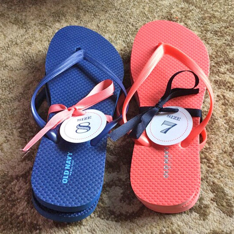 Customer image of Round Flip Flop Tags