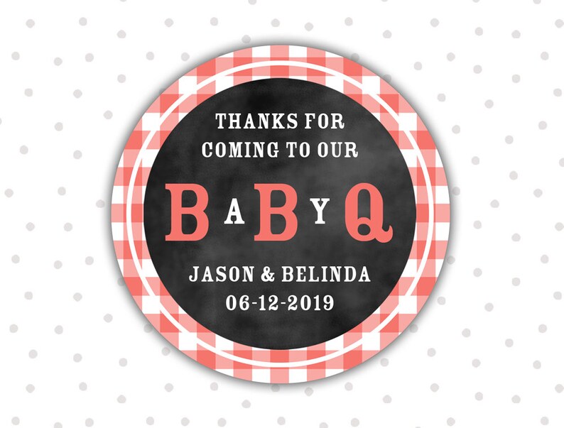 RW164 Babyq stickers - Baby q labels Baby q stickers