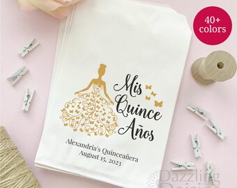 Mis quince anos bags - Quinceanera bags - Quinceañera favor bags - Mis Quince favor bags