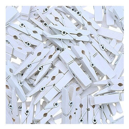 Mini Clothespins- Gold (25 pieces) – 1320LLC