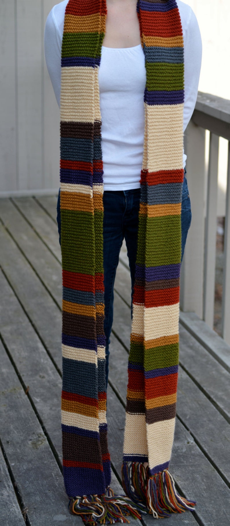Doctor Who Fourth Doctor Scarf - Etsy