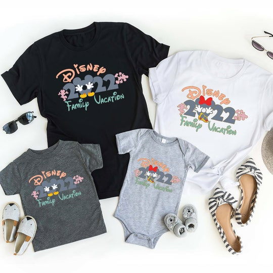 Disover Disney 2022 Family Trip Shirt, Mickey Head, Disneyland Shirts