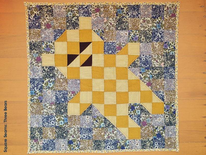 Three Bears Quilting Block Variations Etsy