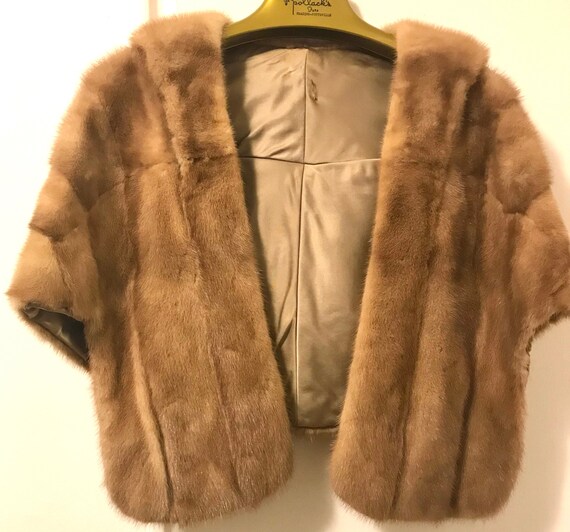 Gorgeous Vintage Mink Fur Stole