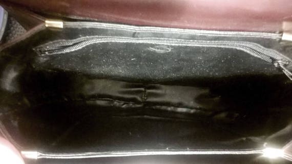 Vintage Robert NYC Burgundy Leather Shoulder Bag … - image 6