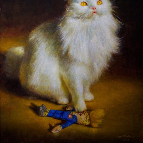 Göttliche Eingriff - Limitierte Auflage von Giclée-Druck